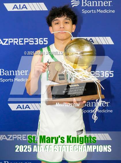 Thumbnail 3 in St. Mary's vs. Deer Valley (AIA 4A Final - Awards) photogallery.