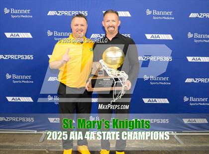 Thumbnail 3 in St. Mary's vs. Deer Valley (AIA 4A Final - Awards) photogallery.