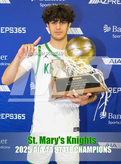 Thumbnail 1 in St. Mary's vs. Deer Valley (AIA 4A Final - Awards) photogallery.