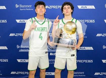 Thumbnail 2 in St. Mary's vs. Deer Valley (AIA 4A Final - Awards) photogallery.