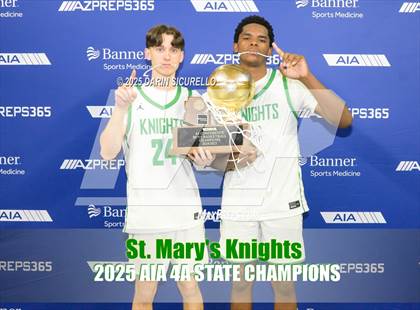 Thumbnail 1 in St. Mary's vs. Deer Valley (AIA 4A Final - Awards) photogallery.