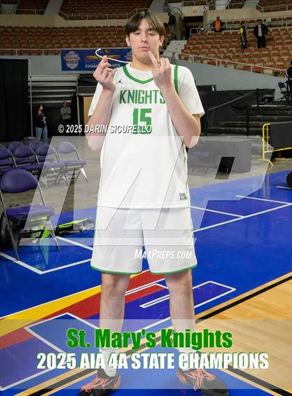 Thumbnail 2 in St. Mary's vs. Deer Valley (AIA 4A Final - Awards) photogallery.