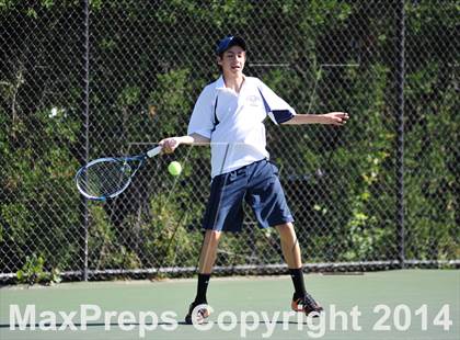 Thumbnail 1 in NYSPHSAA Boys Tennis Championship (Day 3) photogallery.