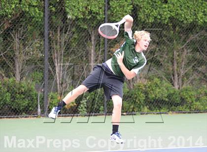 Thumbnail 3 in NYSPHSAA Boys Tennis Championship (Day 3) photogallery.