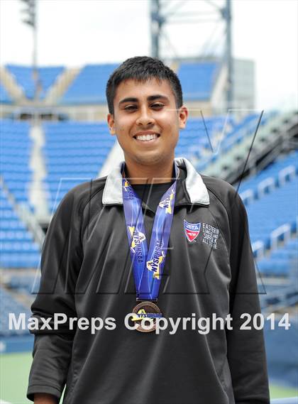 Thumbnail 2 in NYSPHSAA Boys Tennis Championship (Day 3) photogallery.
