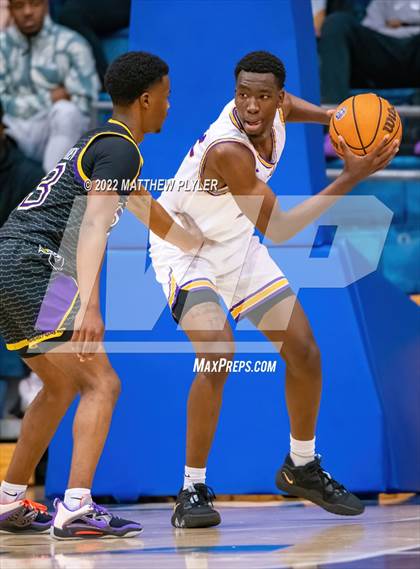 Thumbnail 2 in Word of God Christian Academy vs. Quality Education Academy (Hoops and Dreams Showcase at Fayetteville State University) photogallery.