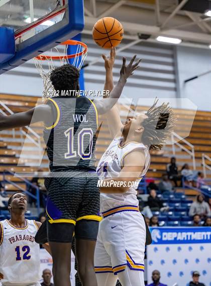 Thumbnail 1 in Word of God Christian Academy vs. Quality Education Academy (Hoops and Dreams Showcase at Fayetteville State University) photogallery.