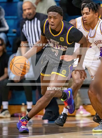 Thumbnail 2 in Word of God Christian Academy vs. Quality Education Academy (Hoops and Dreams Showcase at Fayetteville State University) photogallery.