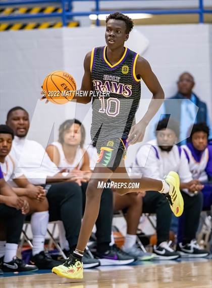 Thumbnail 3 in Word of God Christian Academy vs. Quality Education Academy (Hoops and Dreams Showcase at Fayetteville State University) photogallery.
