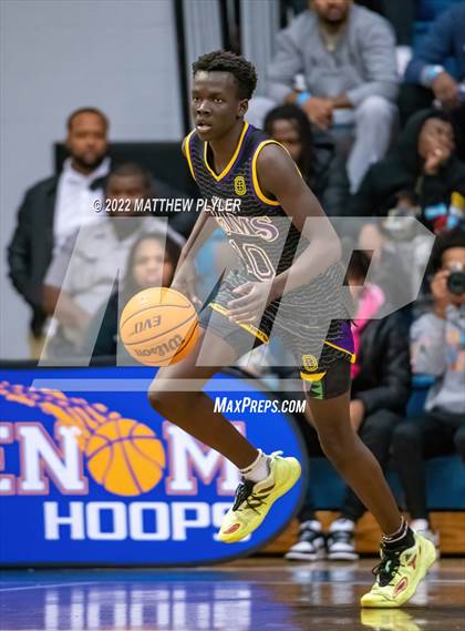 Thumbnail 1 in Word of God Christian Academy vs. Quality Education Academy (Hoops and Dreams Showcase at Fayetteville State University) photogallery.