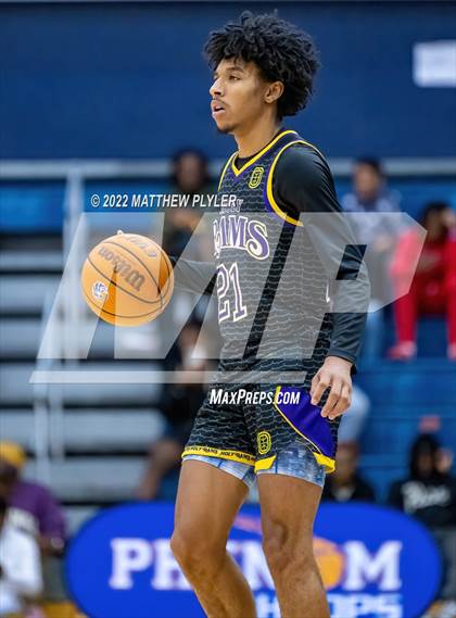 Thumbnail 2 in Word of God Christian Academy vs. Quality Education Academy (Hoops and Dreams Showcase at Fayetteville State University) photogallery.