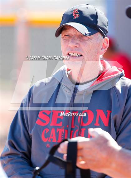 Thumbnail 2 in Seton Catholic vs. Sunnyside (Dobson/Westwood Invitational) photogallery.