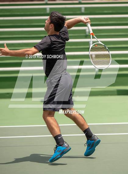 Thumbnail 1 in Clovis North vs University (CIF USTA Round 1 Playoff) photogallery.