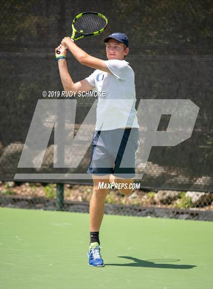 Thumbnail 2 in Clovis North vs University (CIF USTA Round 1 Playoff) photogallery.