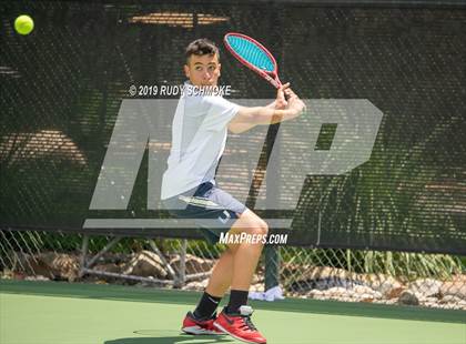 Thumbnail 1 in Clovis North vs University (CIF USTA Round 1 Playoff) photogallery.