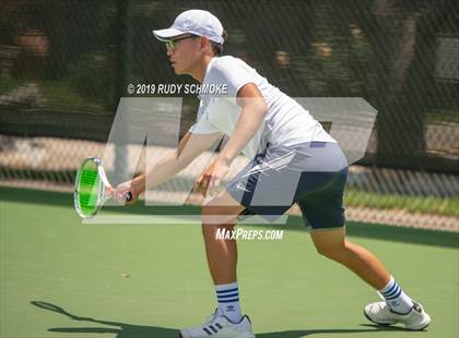 Thumbnail 3 in Clovis North vs University (CIF USTA Round 1 Playoff) photogallery.