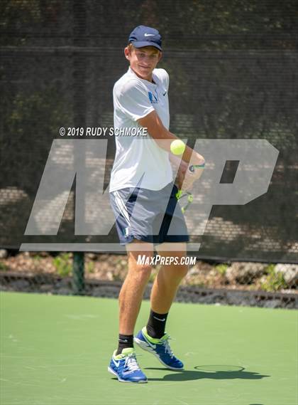 Thumbnail 2 in Clovis North vs University (CIF USTA Round 1 Playoff) photogallery.
