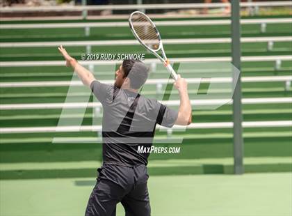 Thumbnail 2 in Clovis North vs University (CIF USTA Round 1 Playoff) photogallery.