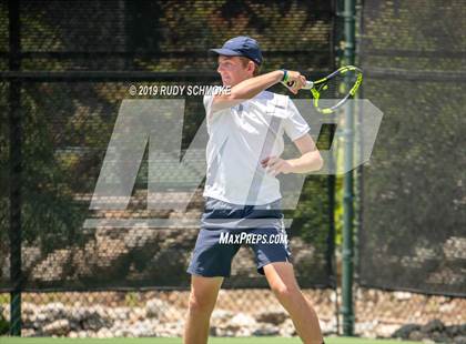 Thumbnail 2 in Clovis North vs University (CIF USTA Round 1 Playoff) photogallery.