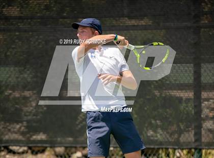 Thumbnail 1 in Clovis North vs University (CIF USTA Round 1 Playoff) photogallery.