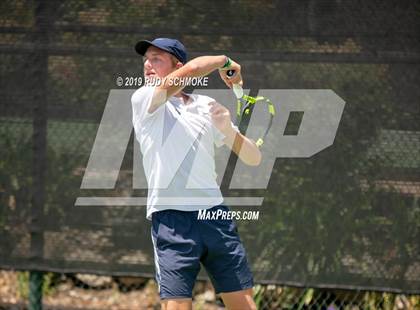 Thumbnail 3 in Clovis North vs University (CIF USTA Round 1 Playoff) photogallery.