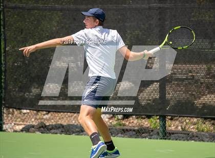 Thumbnail 2 in Clovis North vs University (CIF USTA Round 1 Playoff) photogallery.