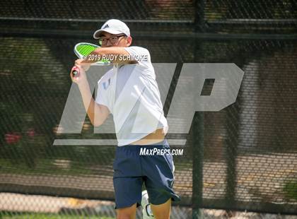 Thumbnail 1 in Clovis North vs University (CIF USTA Round 1 Playoff) photogallery.
