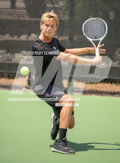 Thumbnail 2 in Clovis North vs University (CIF USTA Round 1 Playoff) photogallery.
