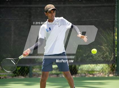 Thumbnail 1 in Clovis North vs University (CIF USTA Round 1 Playoff) photogallery.
