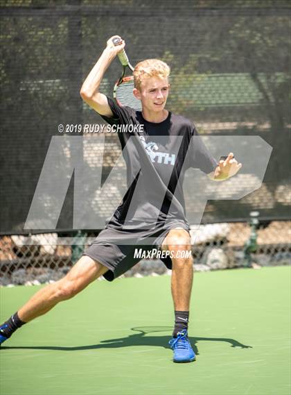 Thumbnail 3 in Clovis North vs University (CIF USTA Round 1 Playoff) photogallery.