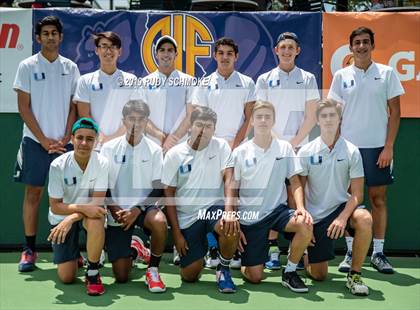 Thumbnail 1 in Clovis North vs University (CIF USTA Round 1 Playoff) photogallery.