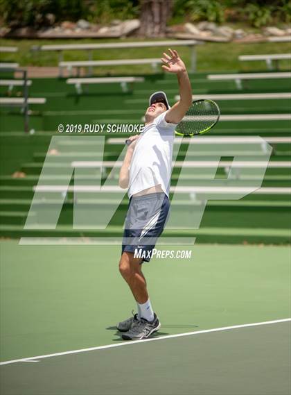 Thumbnail 2 in Clovis North vs University (CIF USTA Round 1 Playoff) photogallery.