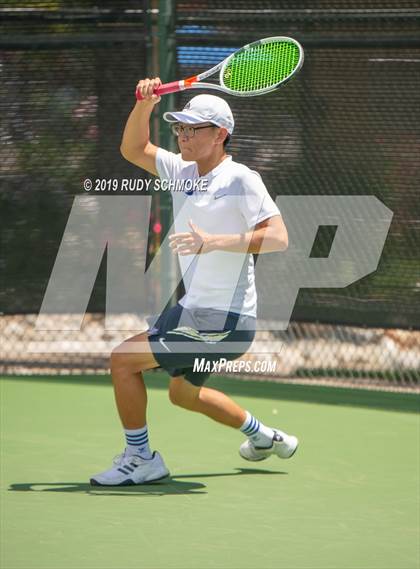 Thumbnail 1 in Clovis North vs University (CIF USTA Round 1 Playoff) photogallery.