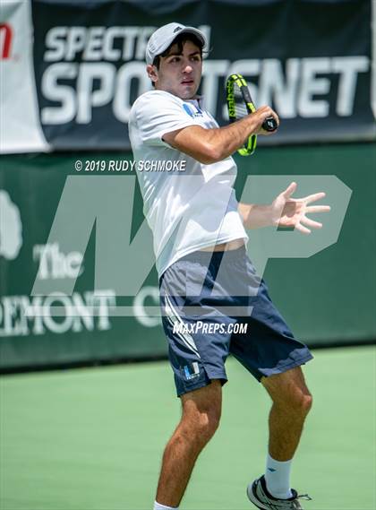 Thumbnail 2 in Clovis North vs University (CIF USTA Round 1 Playoff) photogallery.