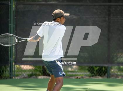 Thumbnail 1 in Clovis North vs University (CIF USTA Round 1 Playoff) photogallery.