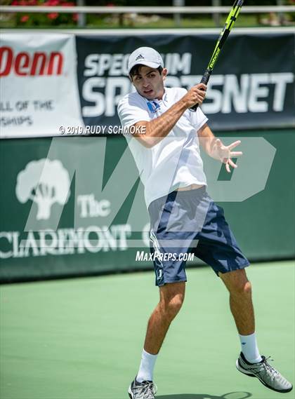 Thumbnail 1 in Clovis North vs University (CIF USTA Round 1 Playoff) photogallery.