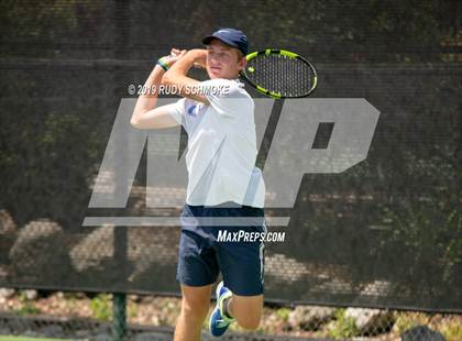 Thumbnail 3 in Clovis North vs University (CIF USTA Round 1 Playoff) photogallery.