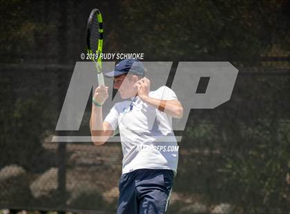 Thumbnail 1 in Clovis North vs University (CIF USTA Round 1 Playoff) photogallery.