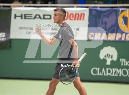 Thumbnail 1 in Clovis North vs University (CIF USTA Round 1 Playoff) photogallery.