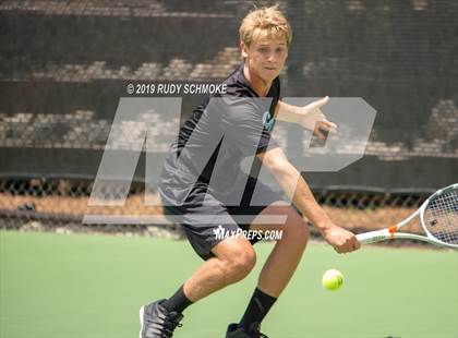 Thumbnail 3 in Clovis North vs University (CIF USTA Round 1 Playoff) photogallery.
