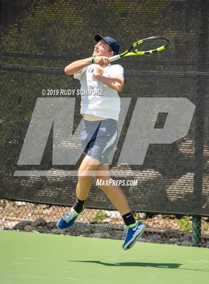 Thumbnail 1 in Clovis North vs University (CIF USTA Round 1 Playoff) photogallery.