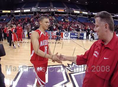Thumbnail 2 in Mater Dei vs. Archbishop Mitty (CIF State D2 Final) photogallery.