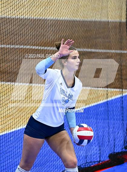 Thumbnail 1 in Valor Christian vs. Mountain Vista (CHSAA 5A 3rd Round) photogallery.