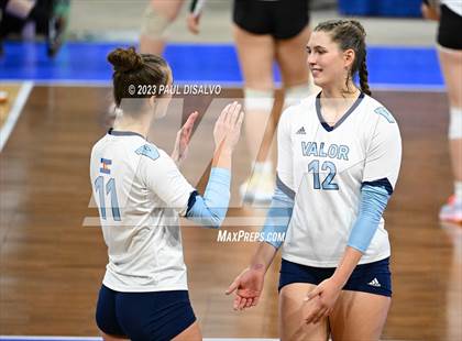 Thumbnail 1 in Valor Christian vs. Mountain Vista (CHSAA 5A 3rd Round) photogallery.