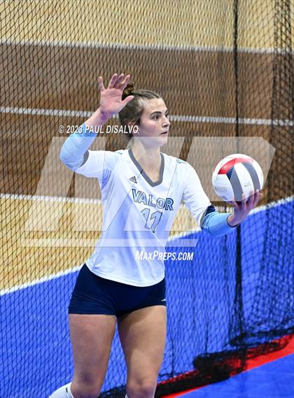 Thumbnail 1 in Valor Christian vs. Mountain Vista (CHSAA 5A 3rd Round) photogallery.