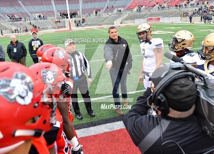 Thumbnail 2 in Archbishop Hoban vs. Trotwood-Madison (OHSAA Division III Final)  photogallery.
