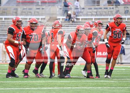 Thumbnail 3 in Archbishop Hoban vs. Trotwood-Madison (OHSAA Division III Final)  photogallery.
