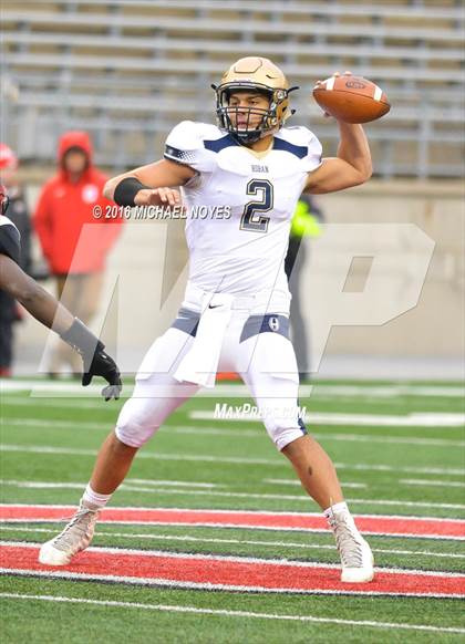 Thumbnail 3 in Archbishop Hoban vs. Trotwood-Madison (OHSAA Division III Final)  photogallery.
