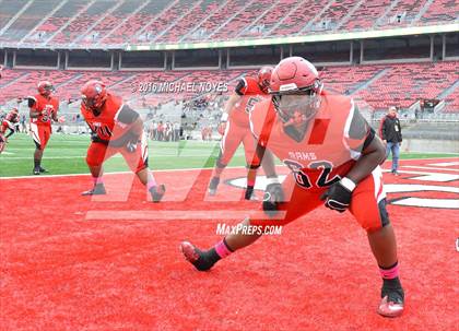 Thumbnail 1 in Archbishop Hoban vs. Trotwood-Madison (OHSAA Division III Final)  photogallery.
