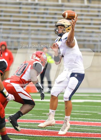 Thumbnail 1 in Archbishop Hoban vs. Trotwood-Madison (OHSAA Division III Final)  photogallery.